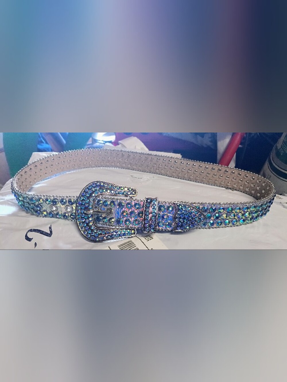 Luxe Premium Studded Rhinestone Belt